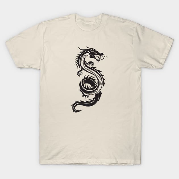 Dragon Tattoo T-Shirt by NeilGlover